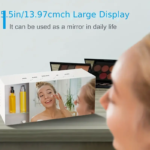 Modern LED Mirror Alarm Clock | Loud Alarm, Snooze, Modern Design - Image 4