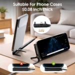 High Speed 240W Foldable Phone Stand Fast Charging Cable – 90° Gaming Friendly Design - Image 4